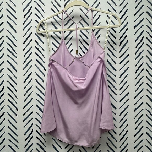 Lilly Pulitzer Purple Silk Maisy Swing Tank Top - S - Picture 3 of 5